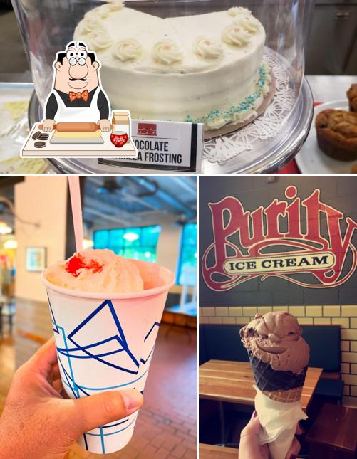 Purity Ice Cream Co. tiene numerosos postres