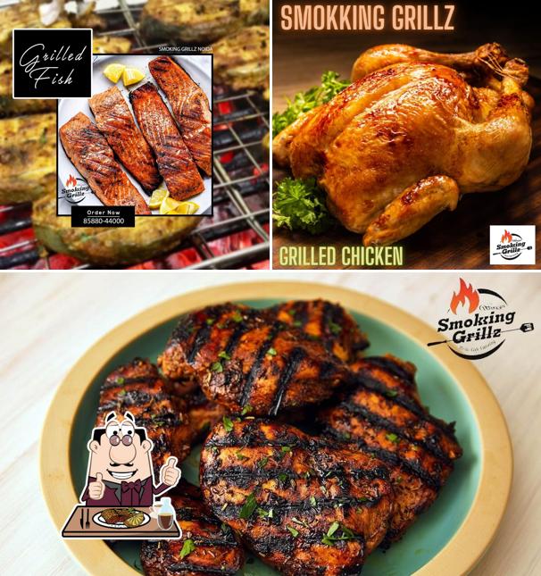 Try out meat dishes at Smokking Grillz