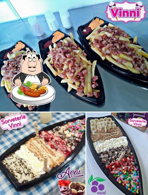 Comida em Sorveteria Vinni