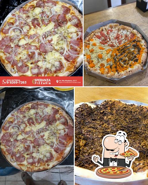 Consiga diferentes estilos de pizza