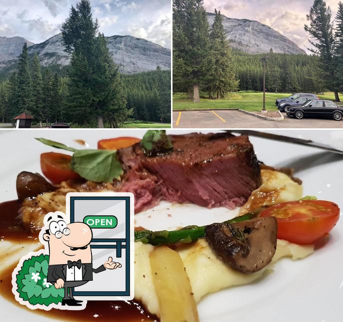 La photo de la extérieur et nourriture de Stanley's Smokehouse - Fairmont Banff Springs Hotel Golf Course’s