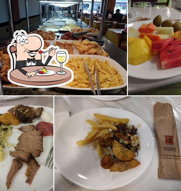 Platos en Dalmu's Churrascaria