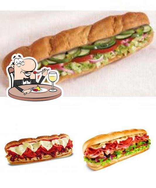 Comida em Subway