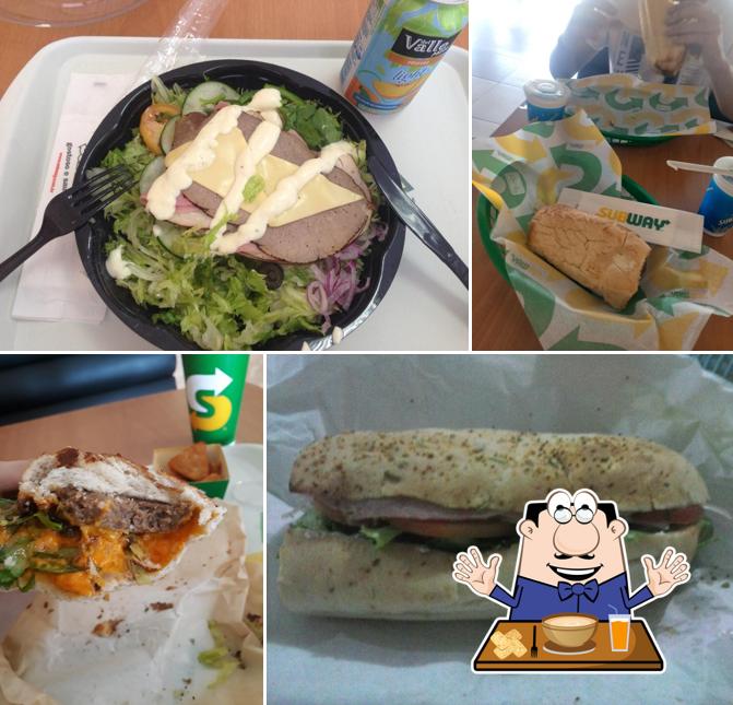 Comida em Subway