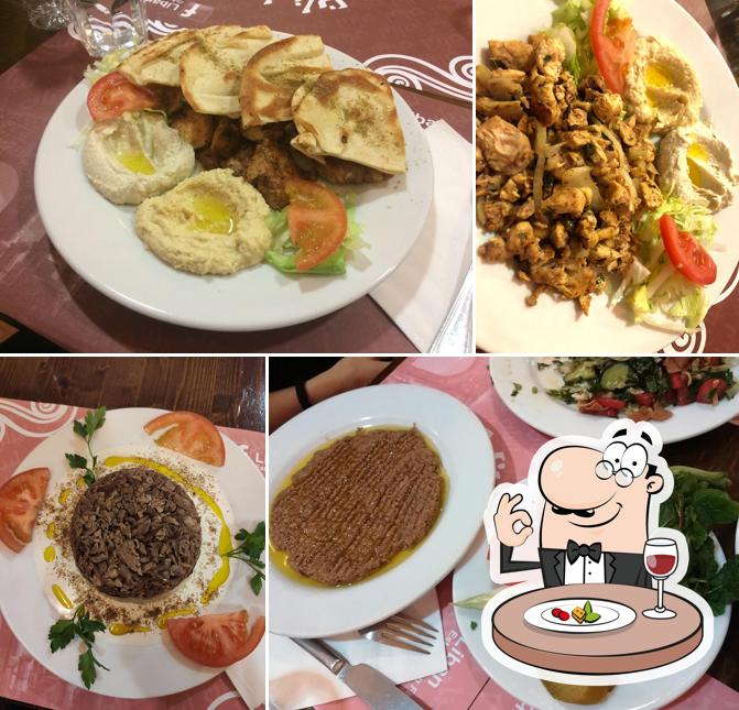 Comida en Restaurante Liban