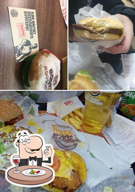 Nourriture à Burger King