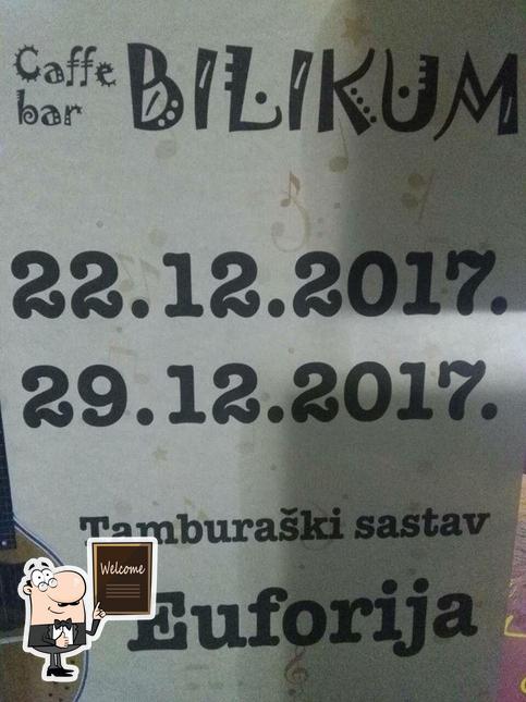 Here's a photo of Bilikum Caffe Bar