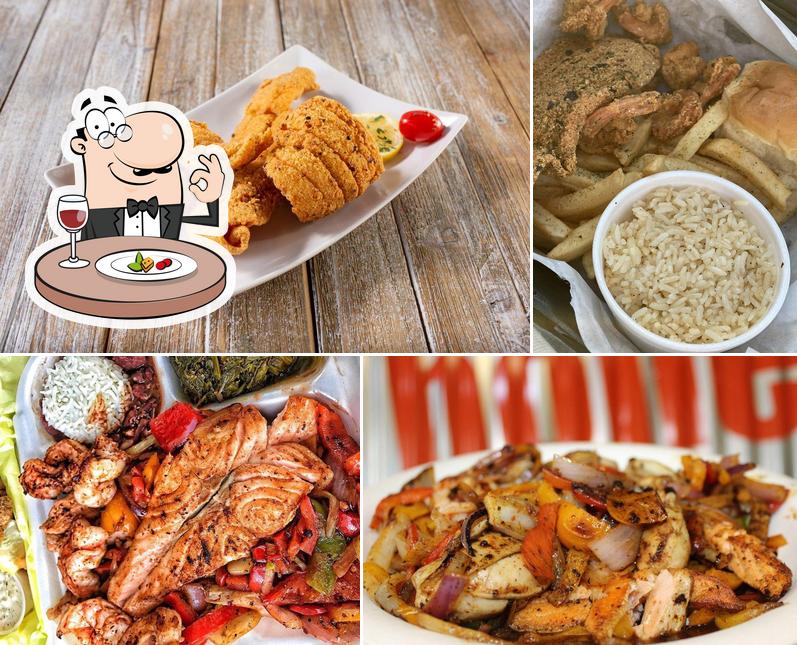 Fishbone Seafood Hollywood in Los Angeles Restaurant menu and reviews