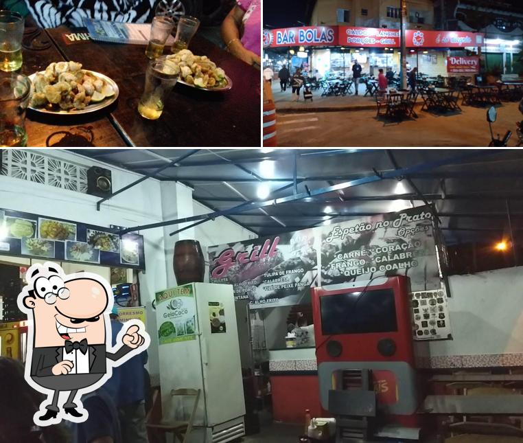 Veja imagens do interior do Bar Bolas
