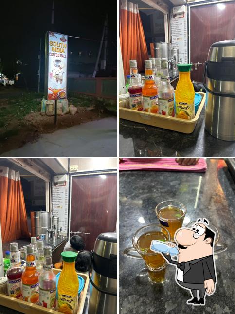 South India Coffee Mall is distinguished by drink and food