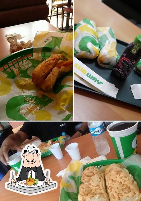 Comida em Subway Correas