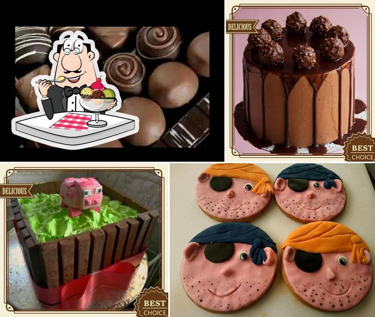 Vista Bakery offers a selection of desserts
