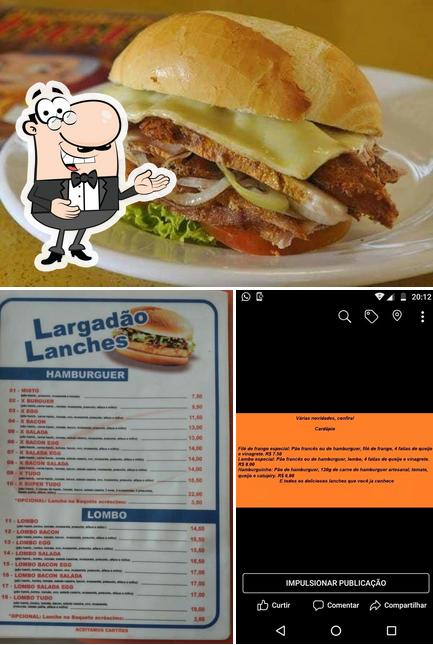 Look at the image of Largadão Lanches