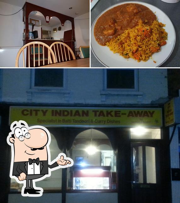 Mira las fotos donde puedes ver interior y comida en City Indian Takeaway