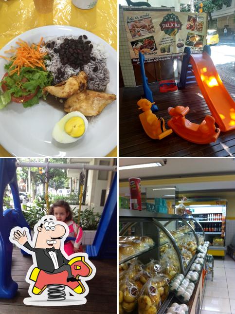 O Galeria das Delícias se destaca pelo área de lazer e comida