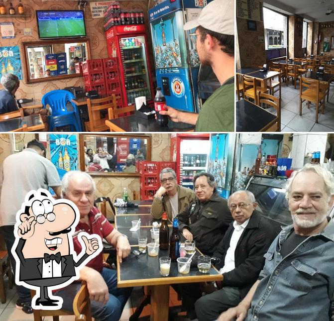 O interior do Social Lapa