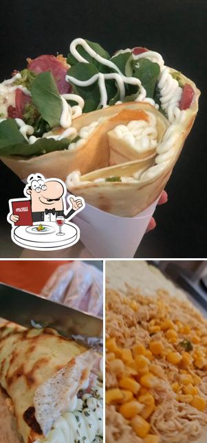 Ceviche em Crepe da Tania