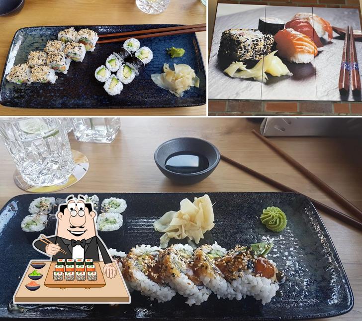 В "Ponzu Sushi & Asian Food" предлагают суши и роллы