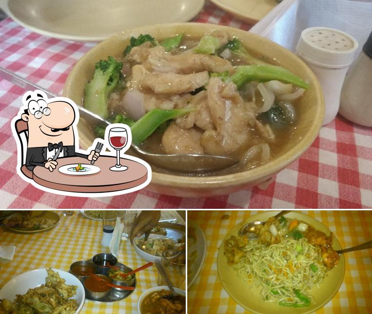 Food at Shinkows- Chinese Restaurant
