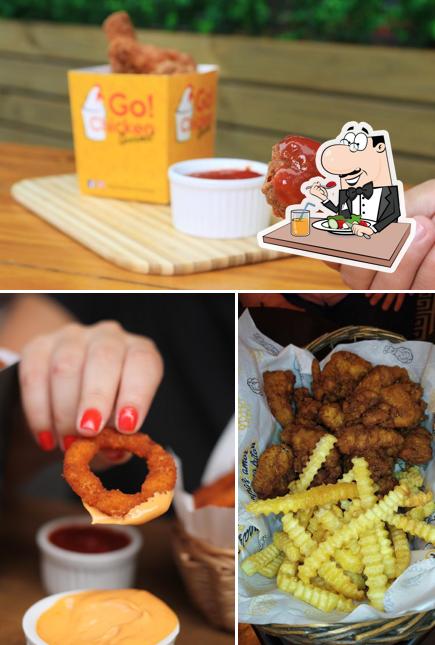 Comida em Go Chicken - Frango Frito & Porções