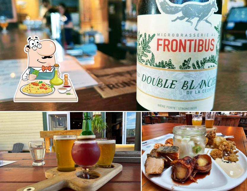 Nourriture à Au Frontibus - Microbrasserie