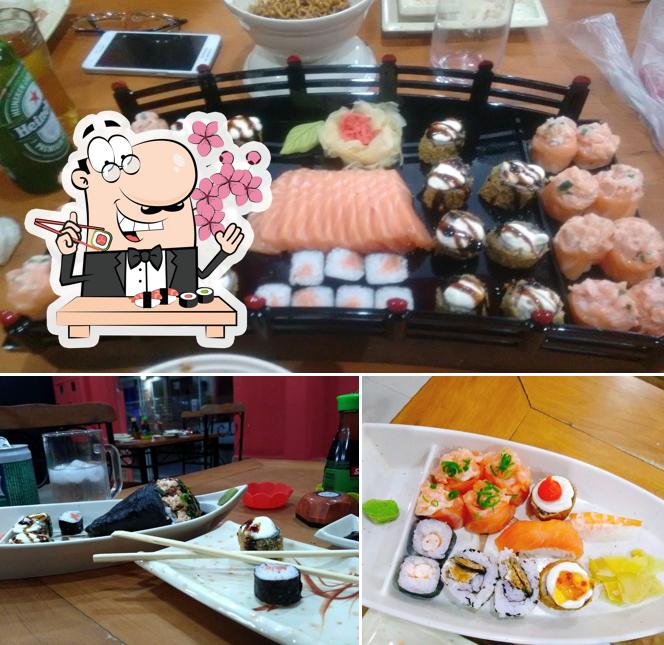 Presenteie-se com sushi no Japa's House