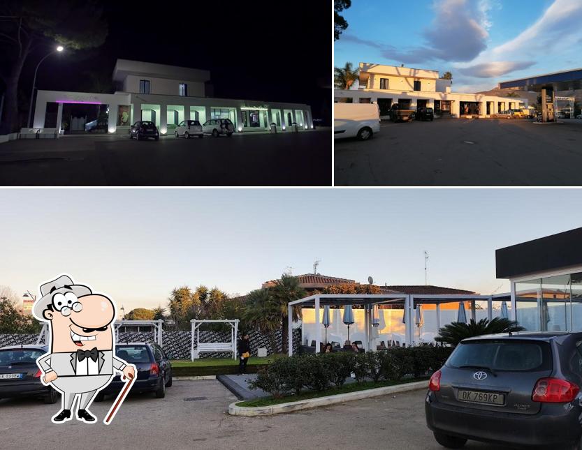 Gli esterni di Le Cinéma Café