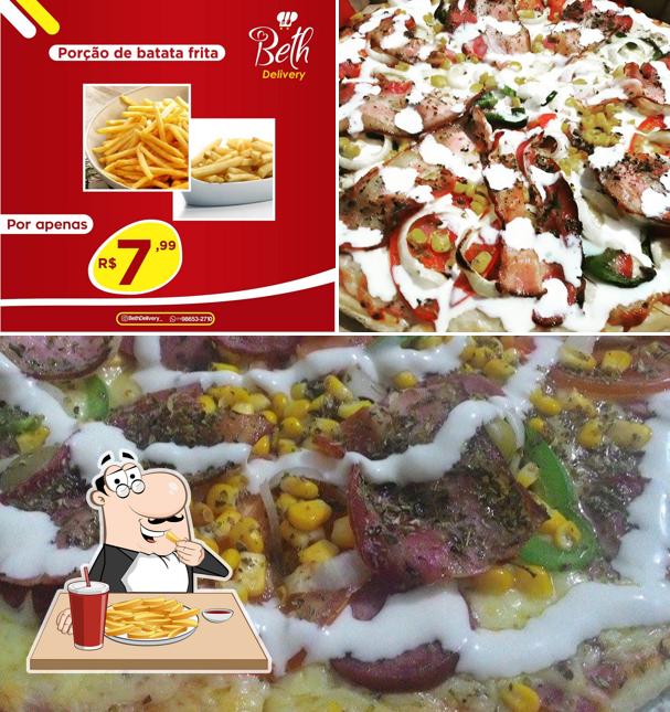 Batata frita em Beth Pizzas Delivery