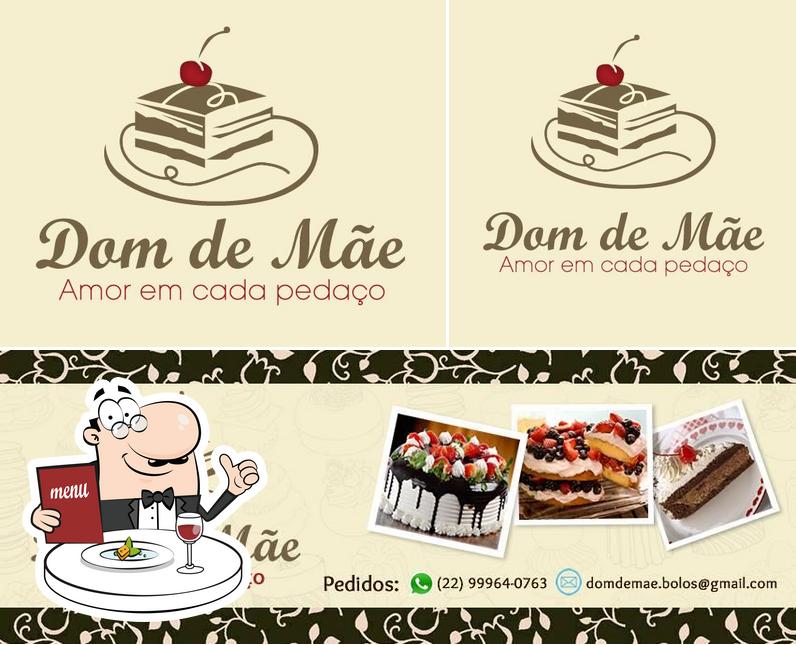 Comida em Dom de Mãe