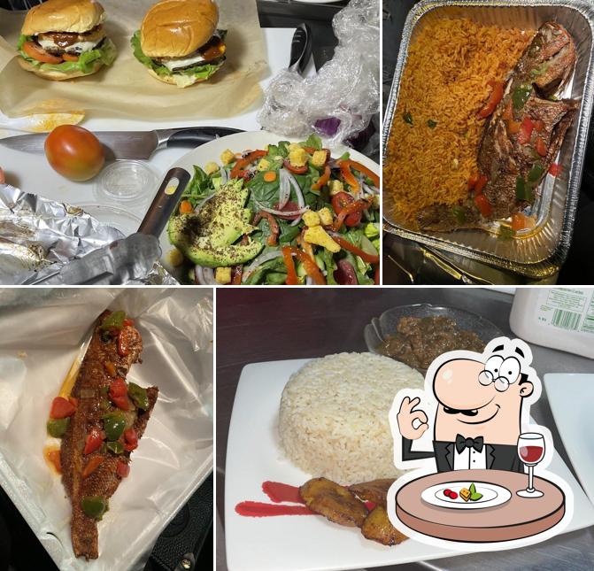 Food Geez Restaurant and Lounge in Philadelphia Restaurant menu and