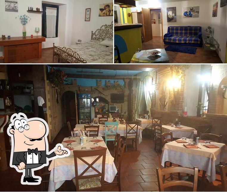 Gli interni di La locanda del re