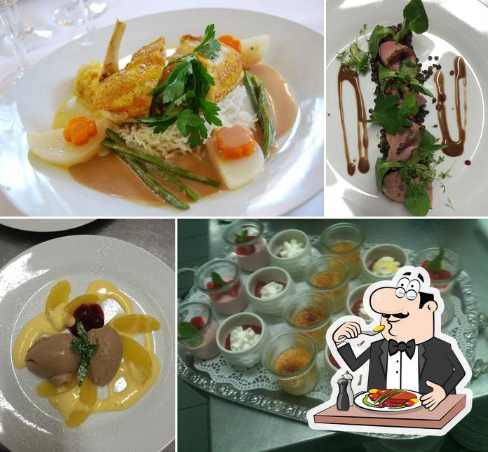 Еда в "Altes Gasthaus Freitag"