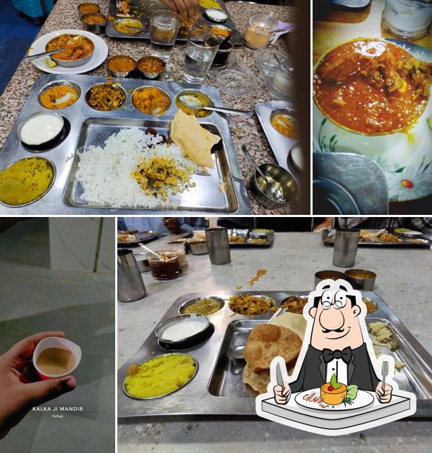 Food at Andhra Bhavan Canteen