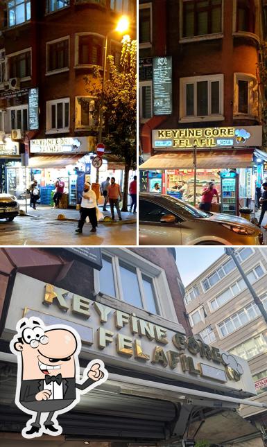 Las fotografías de exterior y interior en Keyfine Göre Falafel