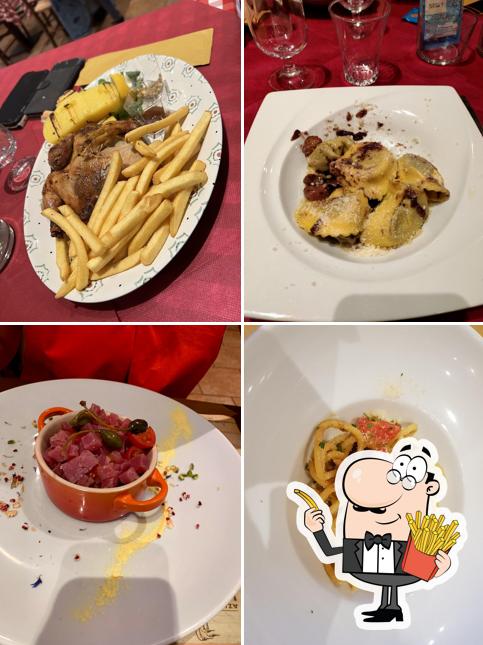 Essayez des pommes frites à Trattoria dal Moro