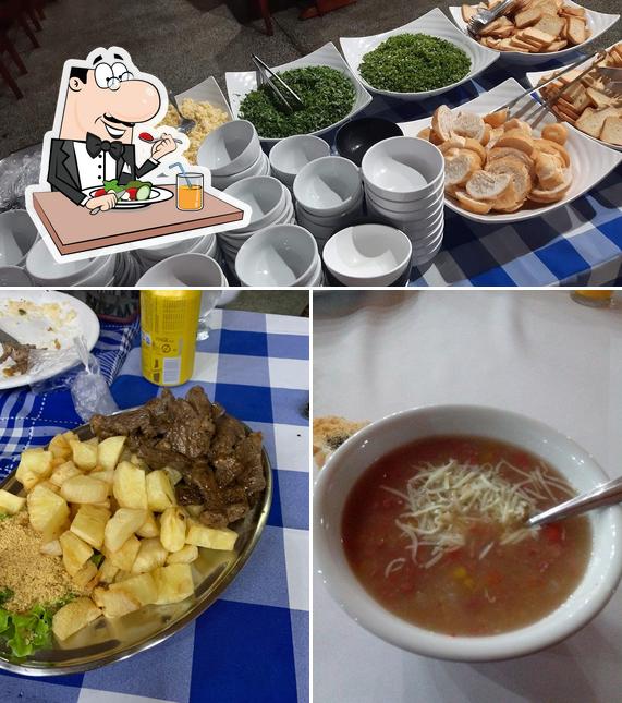 Еда в "Castelo Alemão"