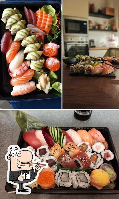 Prenditi le diverse opzioni di sushi