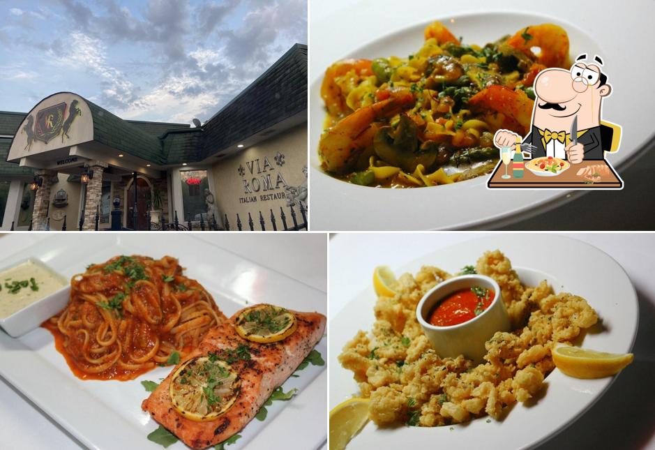 Via Roma Italian Restaurant in Hot Springs Restaurant menu and reviews