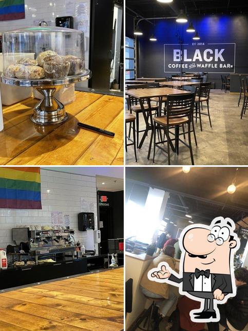 Black Coffee and Waffle Bar in Fargo Restaurant menu and reviews
