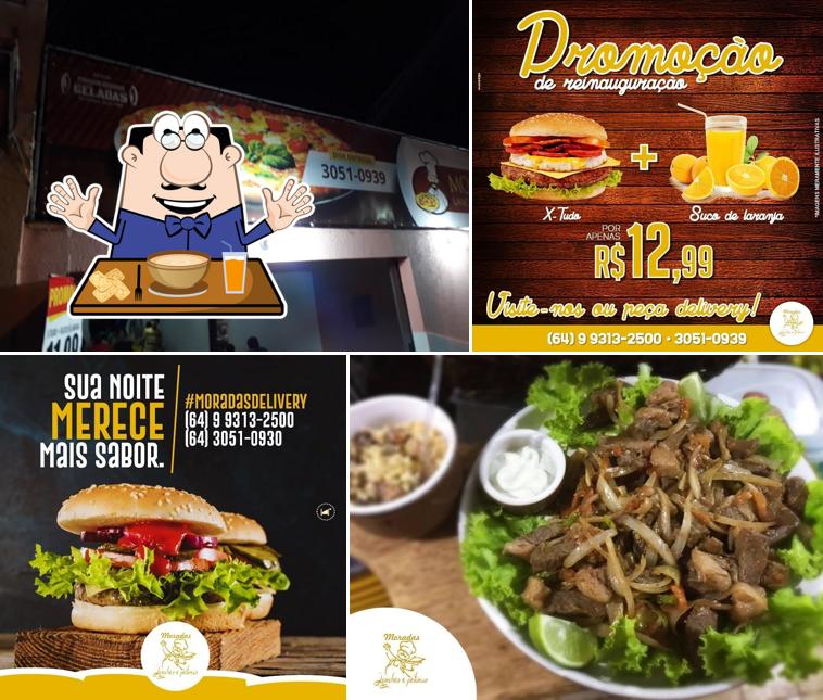 Comida em Moradas Grill