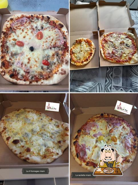 Choisissez des pizzas à La Tour de Pizz'