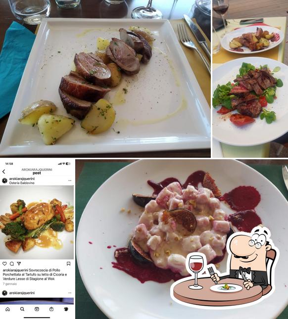 Cibo al Osteria Baldovino