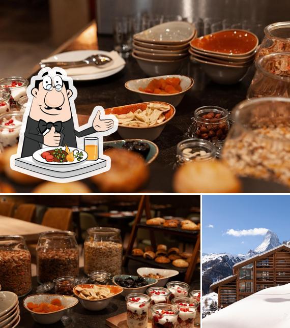 La immagine di cibo e esterno da Bar 22 Zermatt