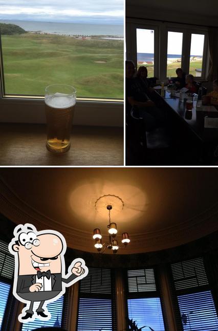 This is the photo displaying interior and beer at Skerry Brae Hotel