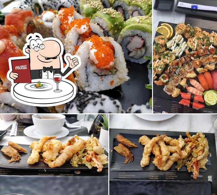 Food at Garnell Sushi & Poke -Zamalek