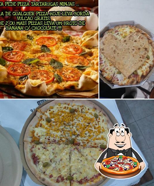 Experimente diversos tipos de pizza
