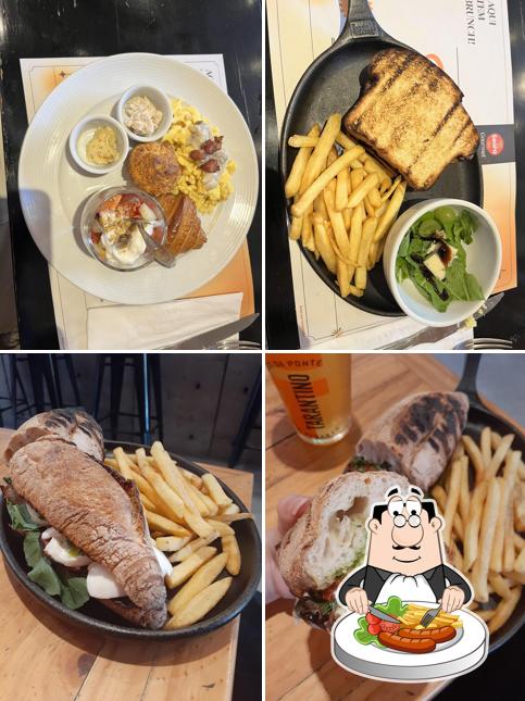 Platos en Sisttina Italian Sandwich Shop