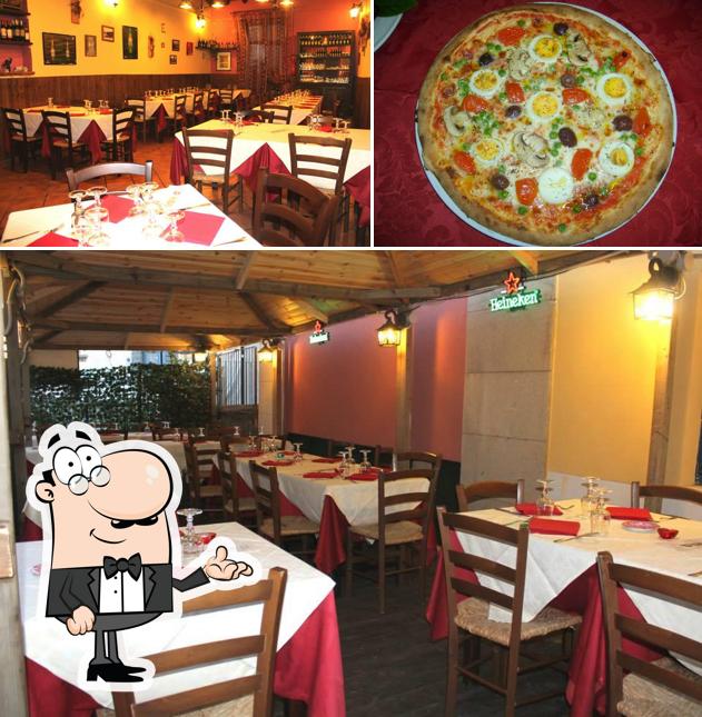 Trattoria Pizzeria S. Domenico si caratterizza per la interni e pizza