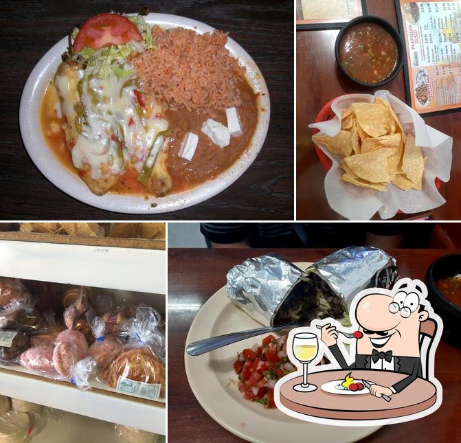 Food at Jalisco Restaurante