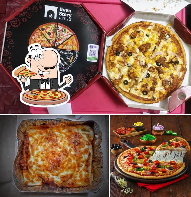 Order pizza at Oven Story